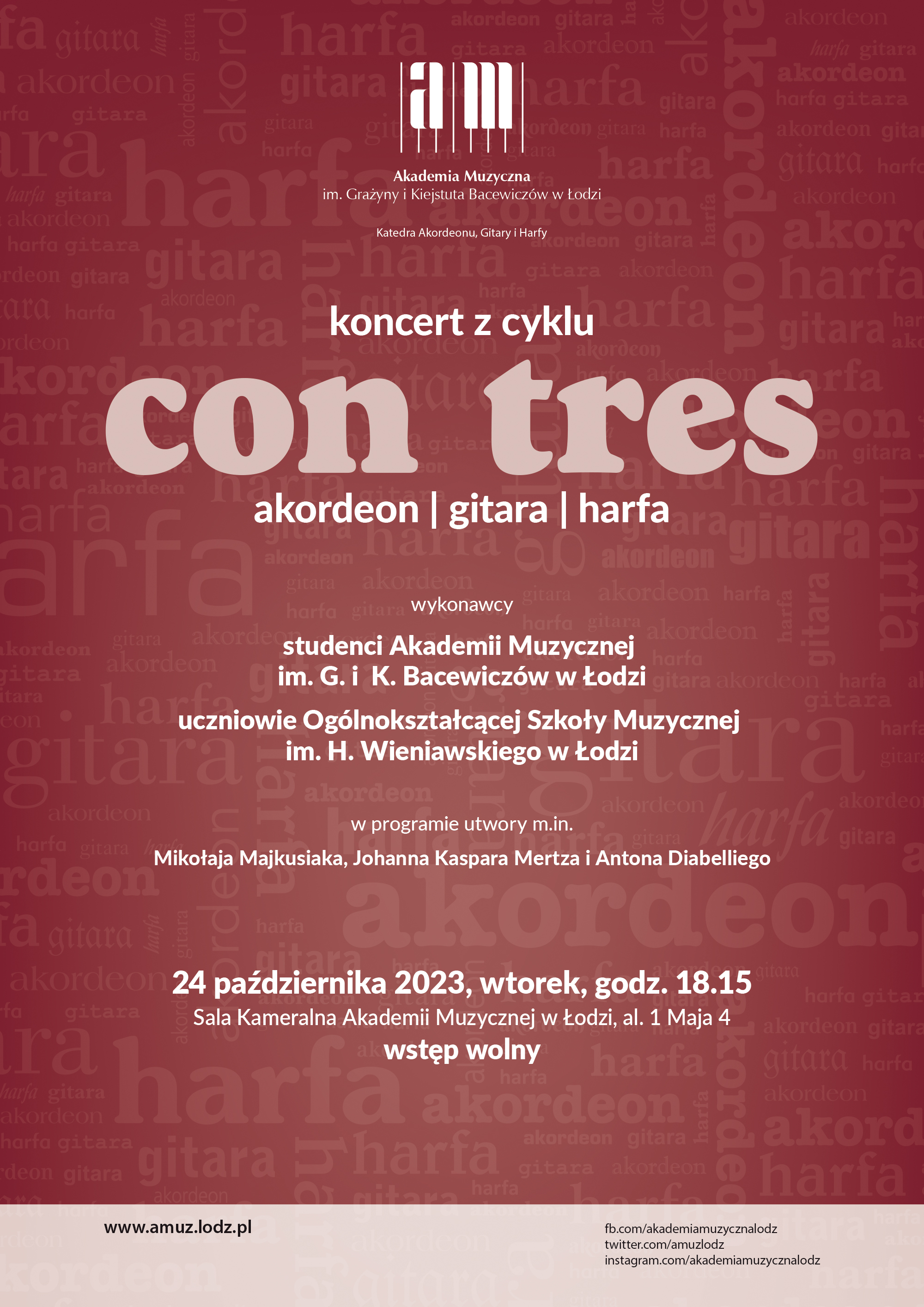 Koncert z cyklu CON TRES