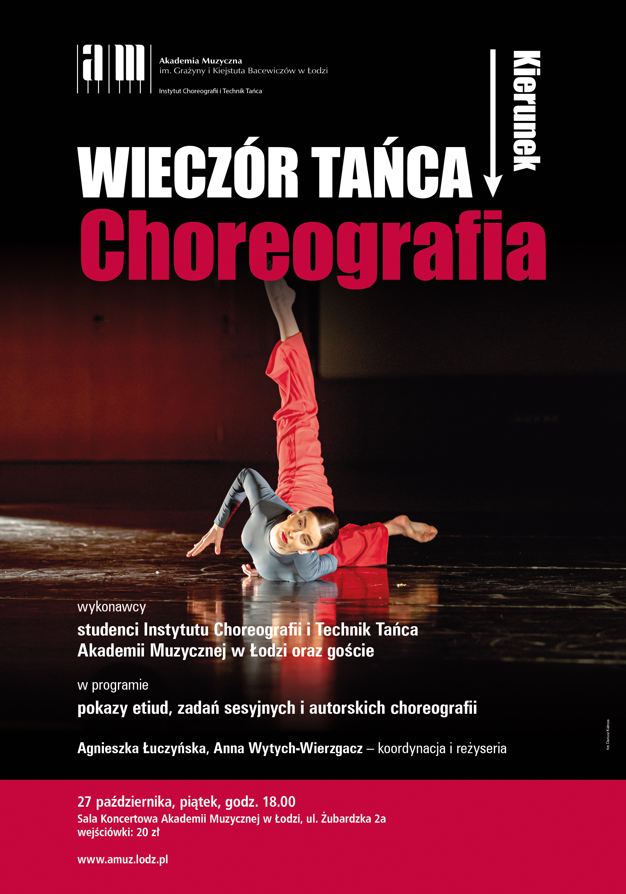 Wieczór Tańca KIERUNEK –> CHOREOGRAFIA