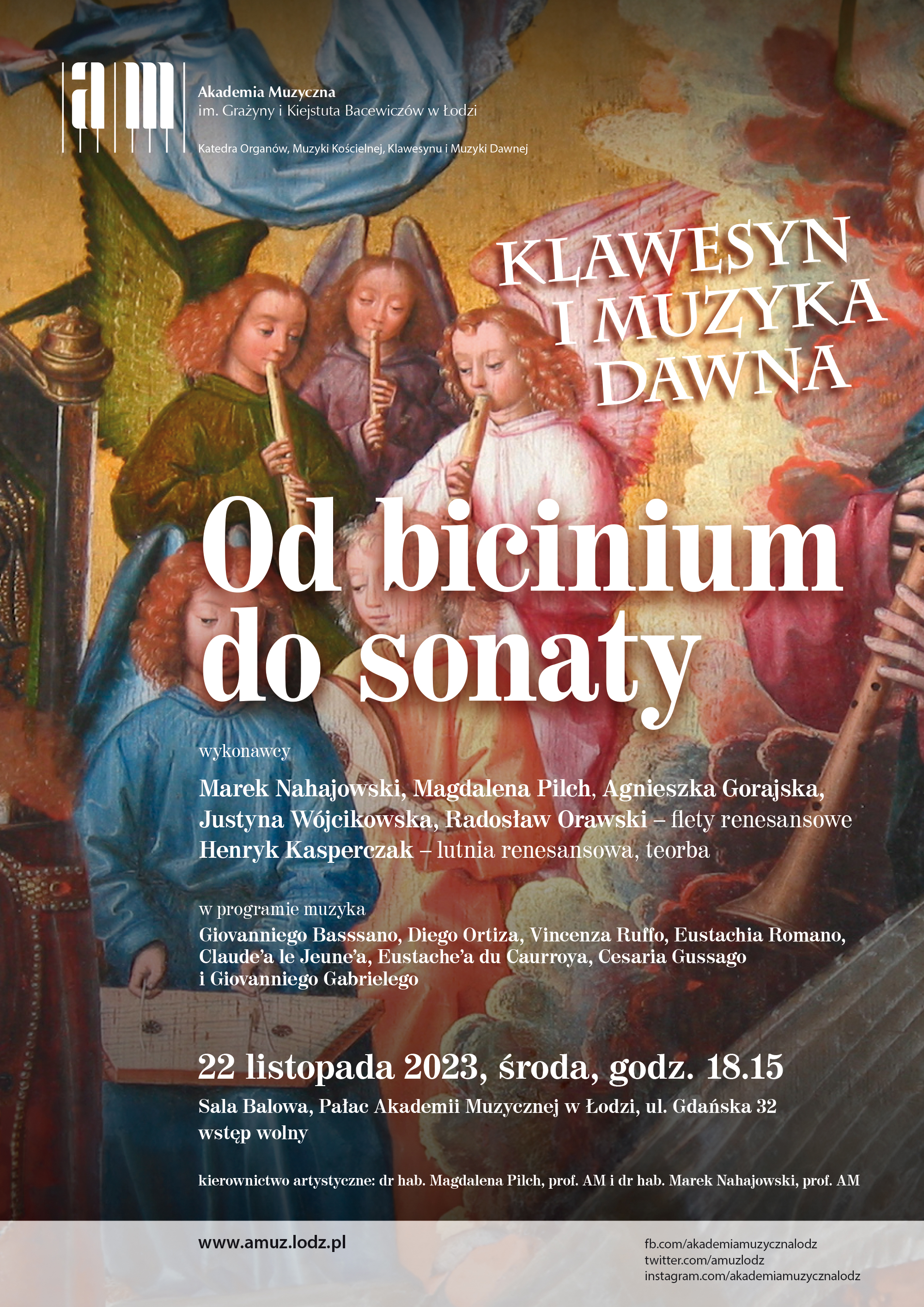 Koncert z cyklu KLAWESYN I MUZYKA DAWNA