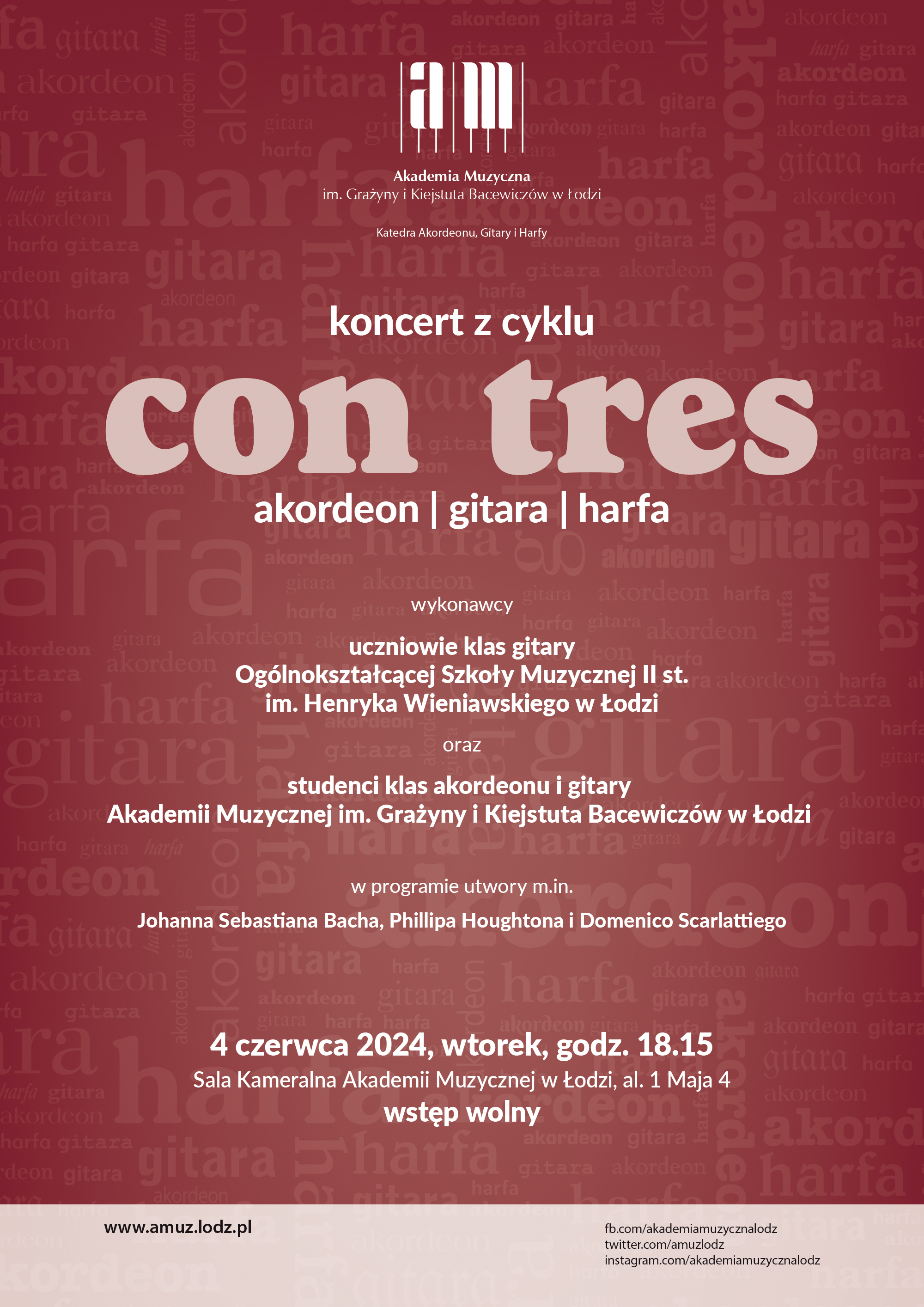 Koncert z cyklu CON TRES