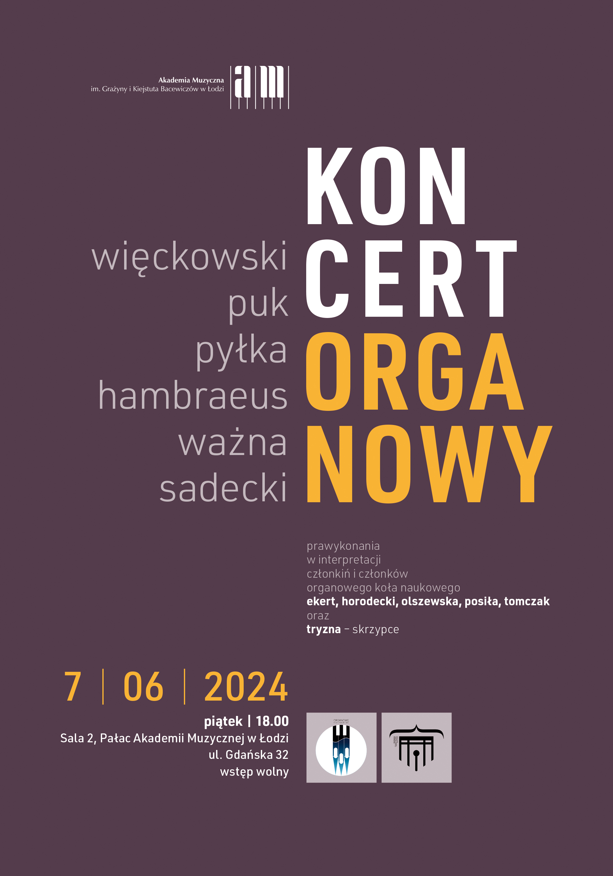 Organowy Koncert Prawykonań Kompozytorskich