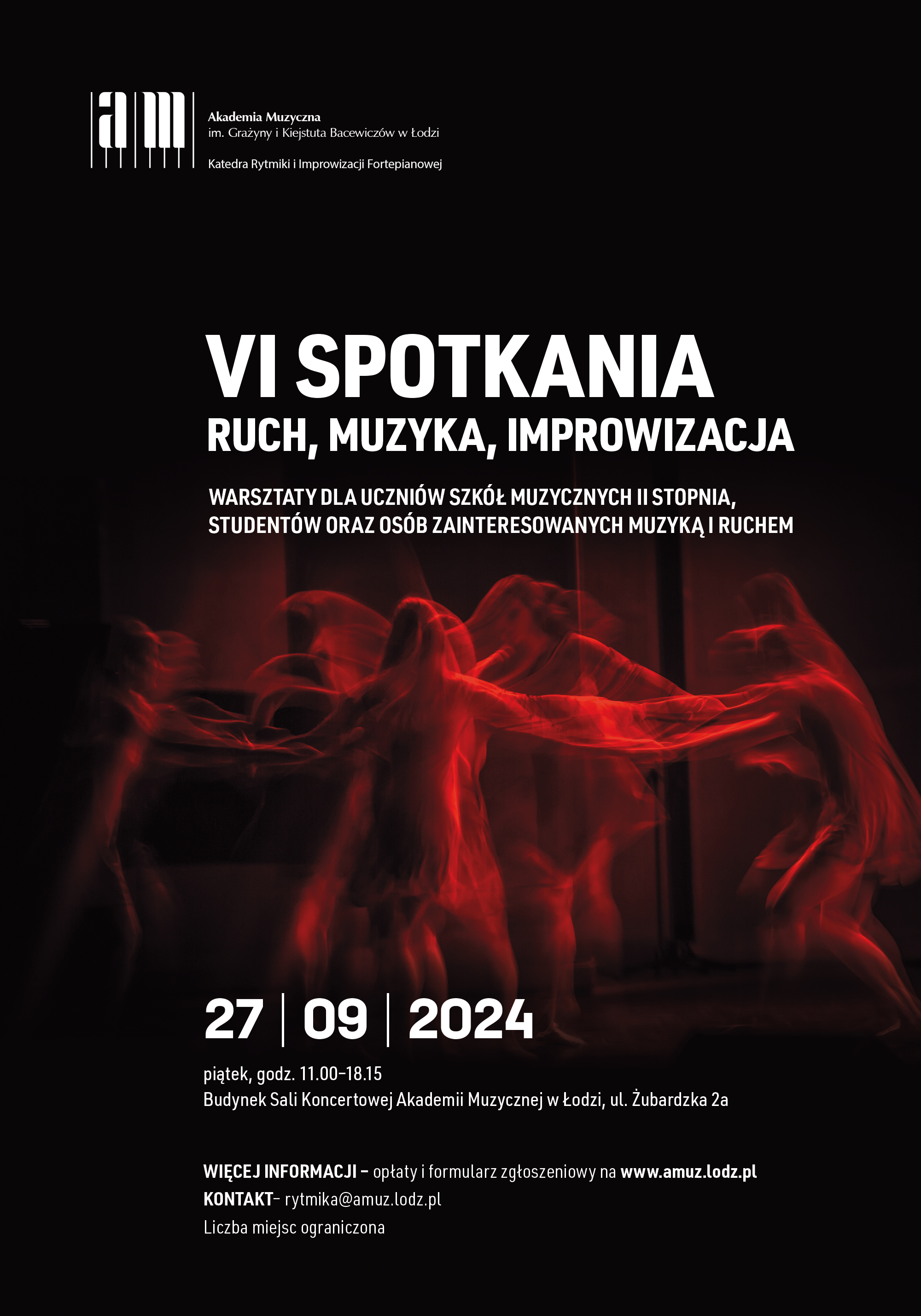 VI OGÓLNOPOLSKIE SPOTKANIA RUCHU, MUZYKI I IMPROWIZACJI