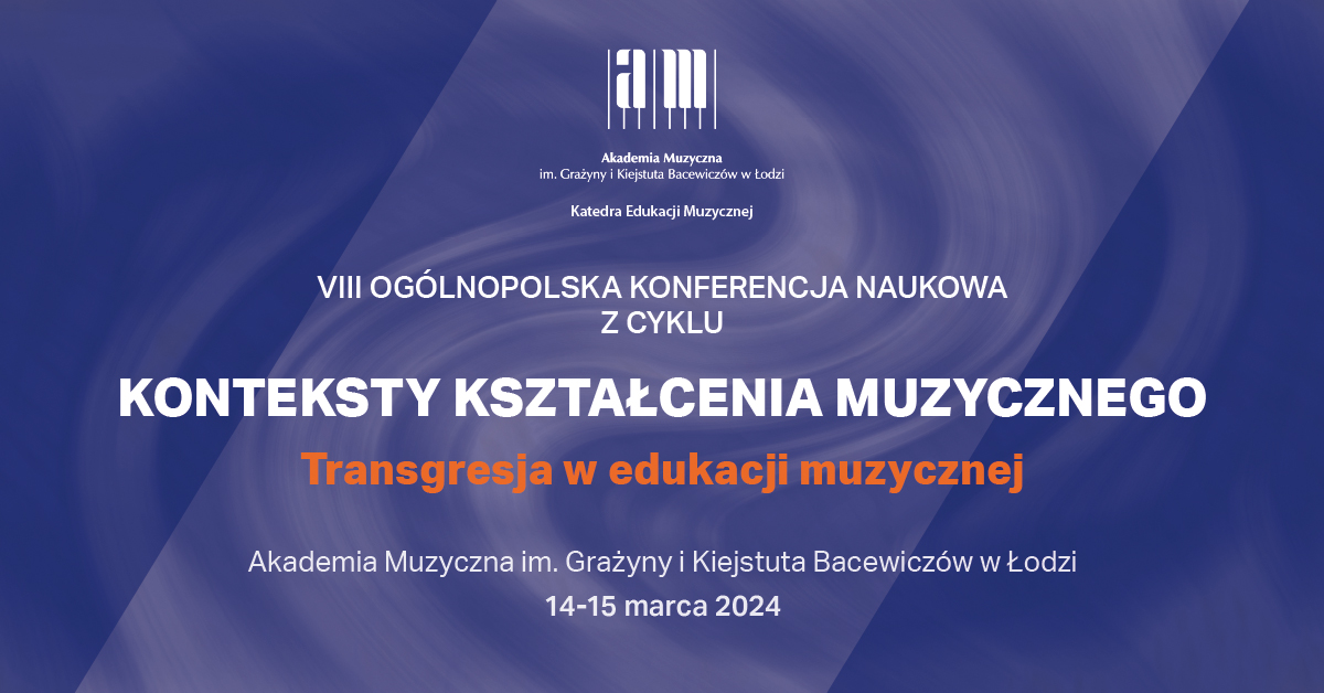 Konteksty Kształcenia Muzycznego