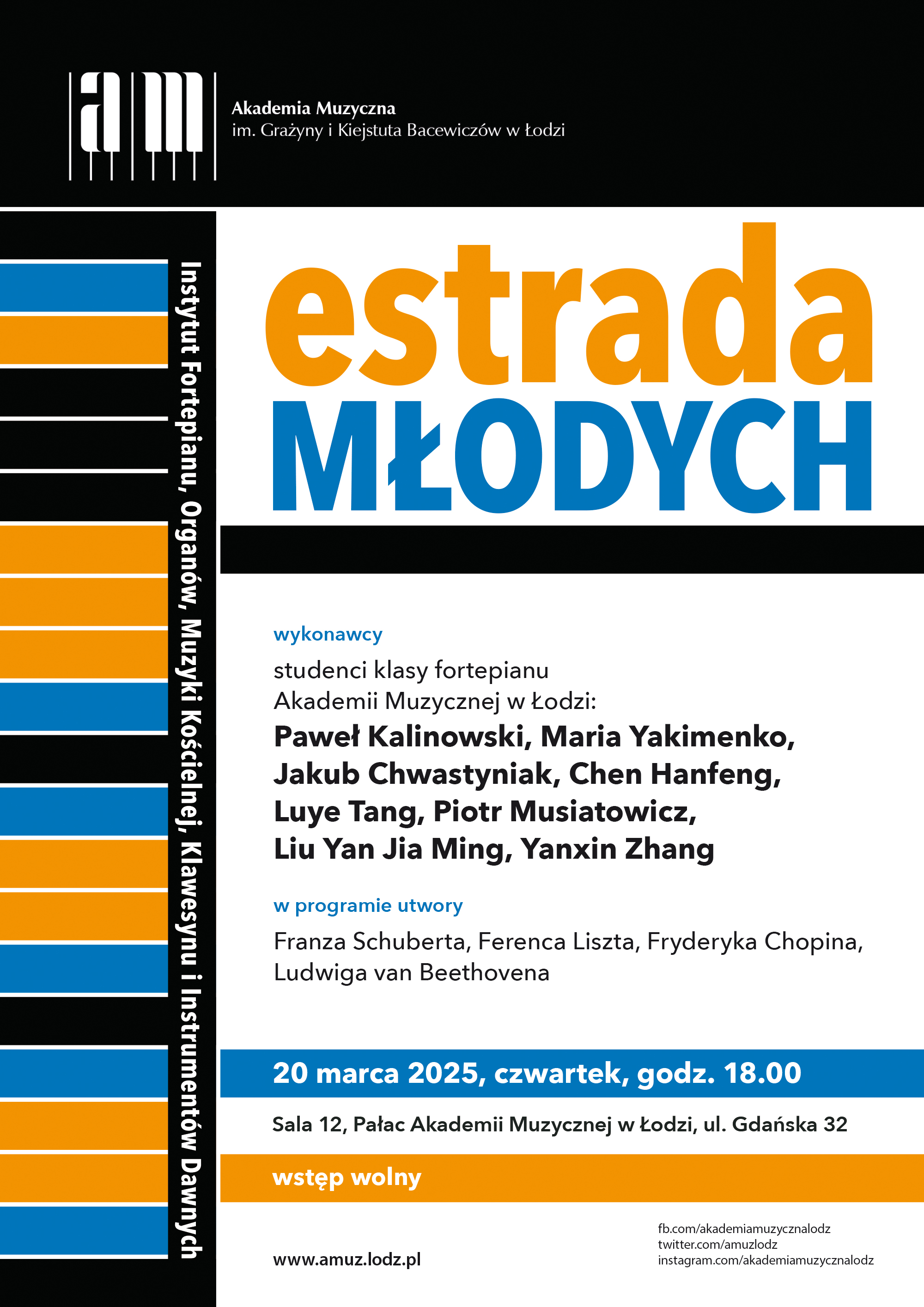 Koncert z cyklu ESTRADA MŁODYCH