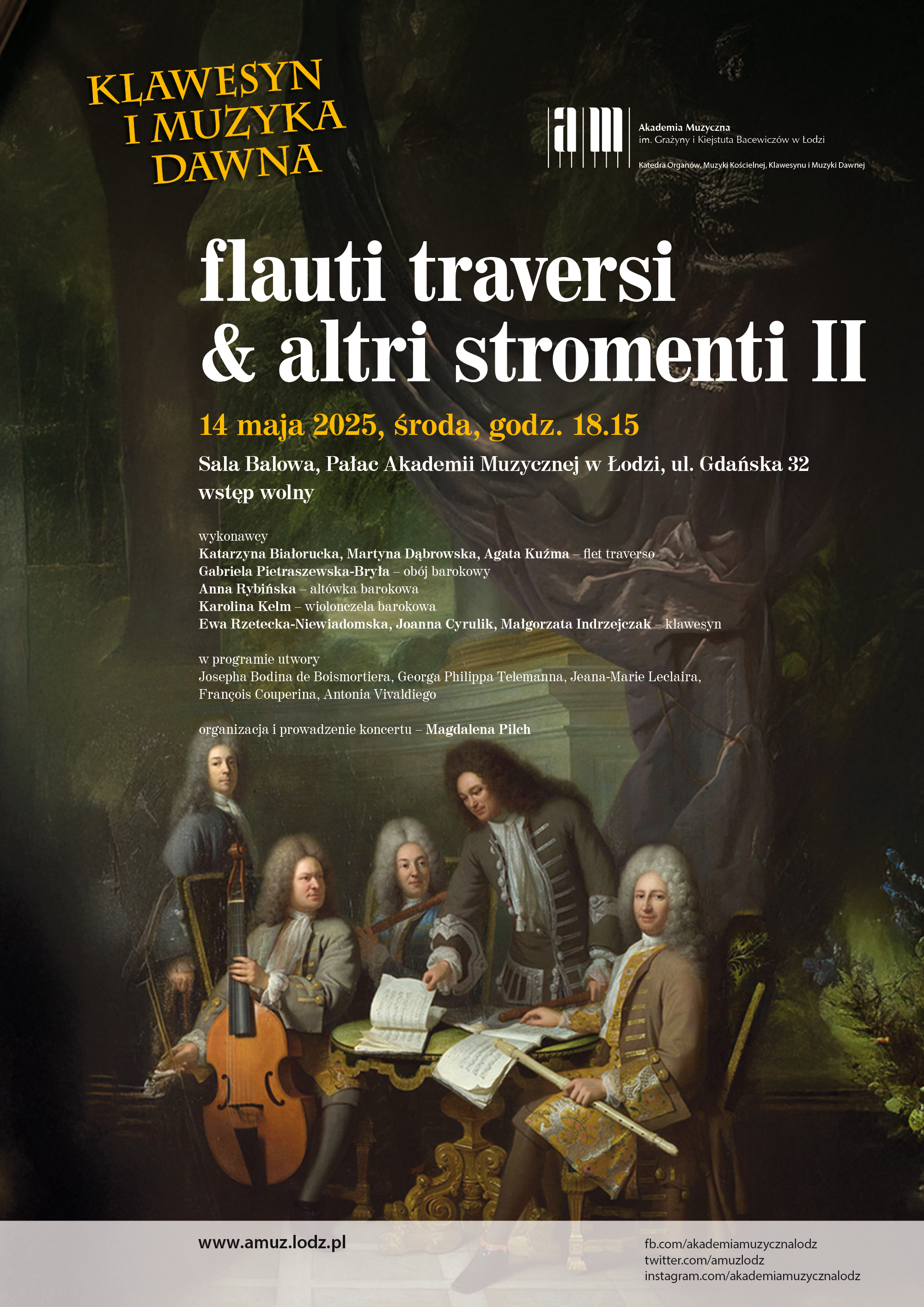 Koncert z cyklu KLAWESYN I MUZYKA DAWNA