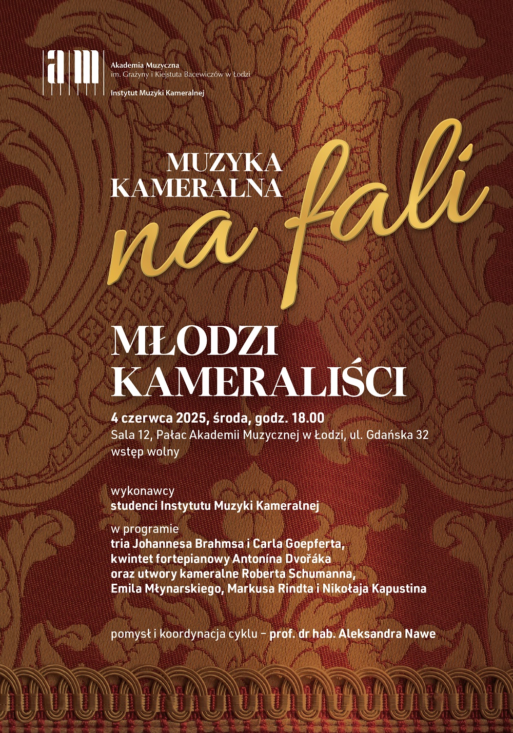 Koncert z cyklu MUZYKA KAMERALNA NA FALI