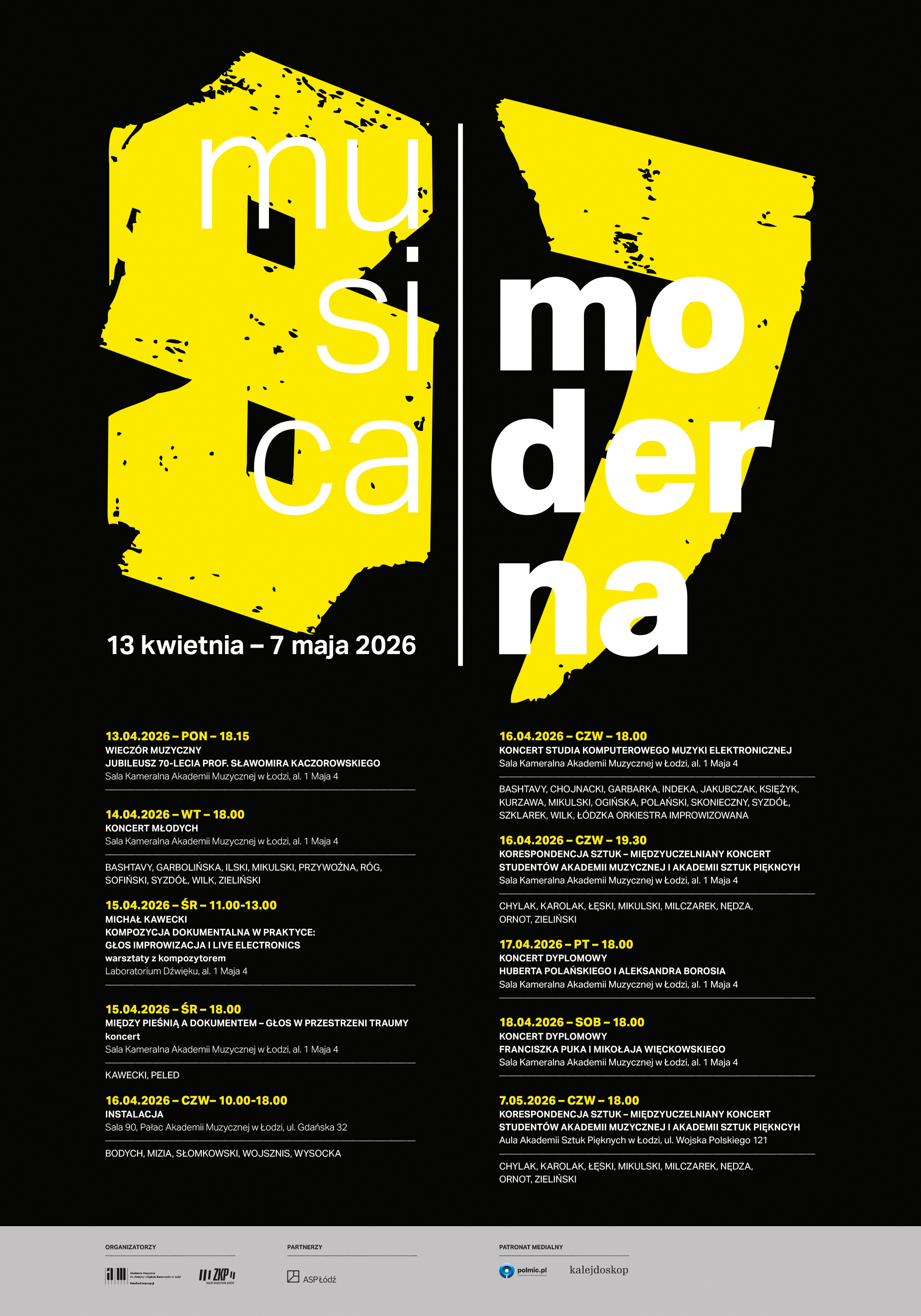 87. festiwal Musica Moderna