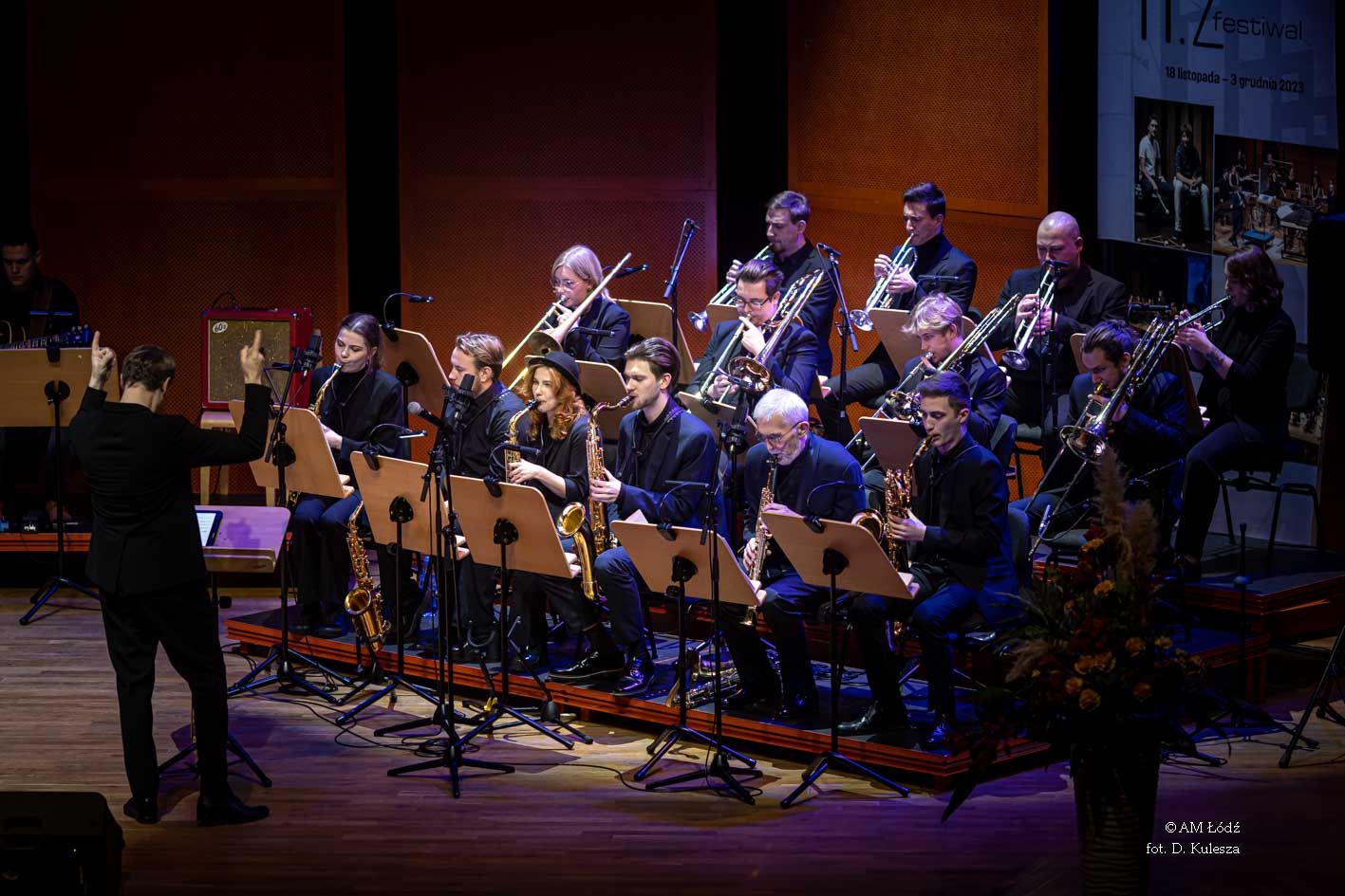 BIG BAND Akademii Muzycznej im. G. i K. Bacewiczów w Łodzi